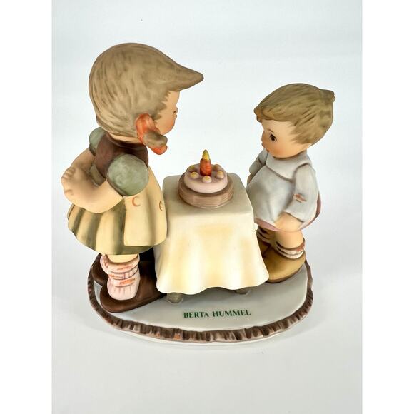 Vtg Goebel Berta Hummel Lot Of 3 Ceramic Figurines Collectibles Hand Painted - Picture 14 of 16